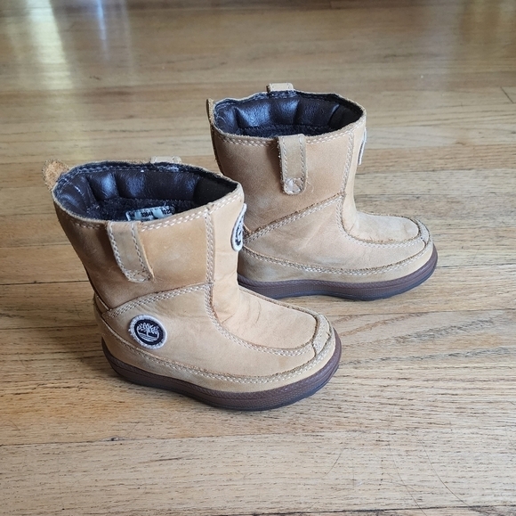Baby Timberland boots Genuine Leather size 5M - Picture 1 of 9